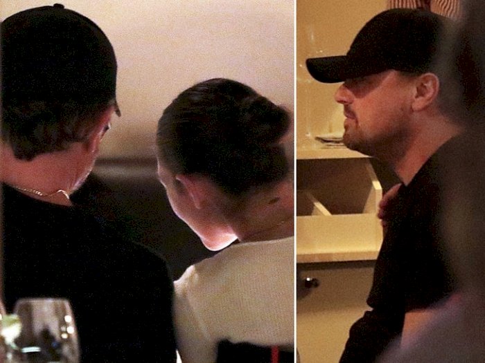 Leonardo DiCaprio and Girlfriend Vittoria Ceretti Take Parents To Dinner In Rome